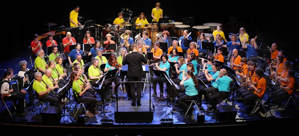 Concert de L'harmonie de l'école municipale de musique de L'Isle sur la Sorgue - Cours de musique à L'isle sur la Sorgue - Vaucluse 84